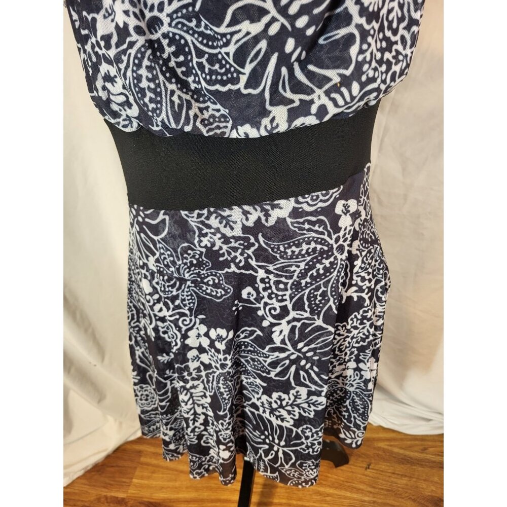 Vintage Y2K Sweet Pea by Stacy Frati Anthropologie Black Paisley Baby Doll Top L - Picture 3 of 6